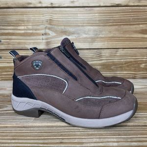 Ariat Women’s Suede Leather Zip Riding Boot